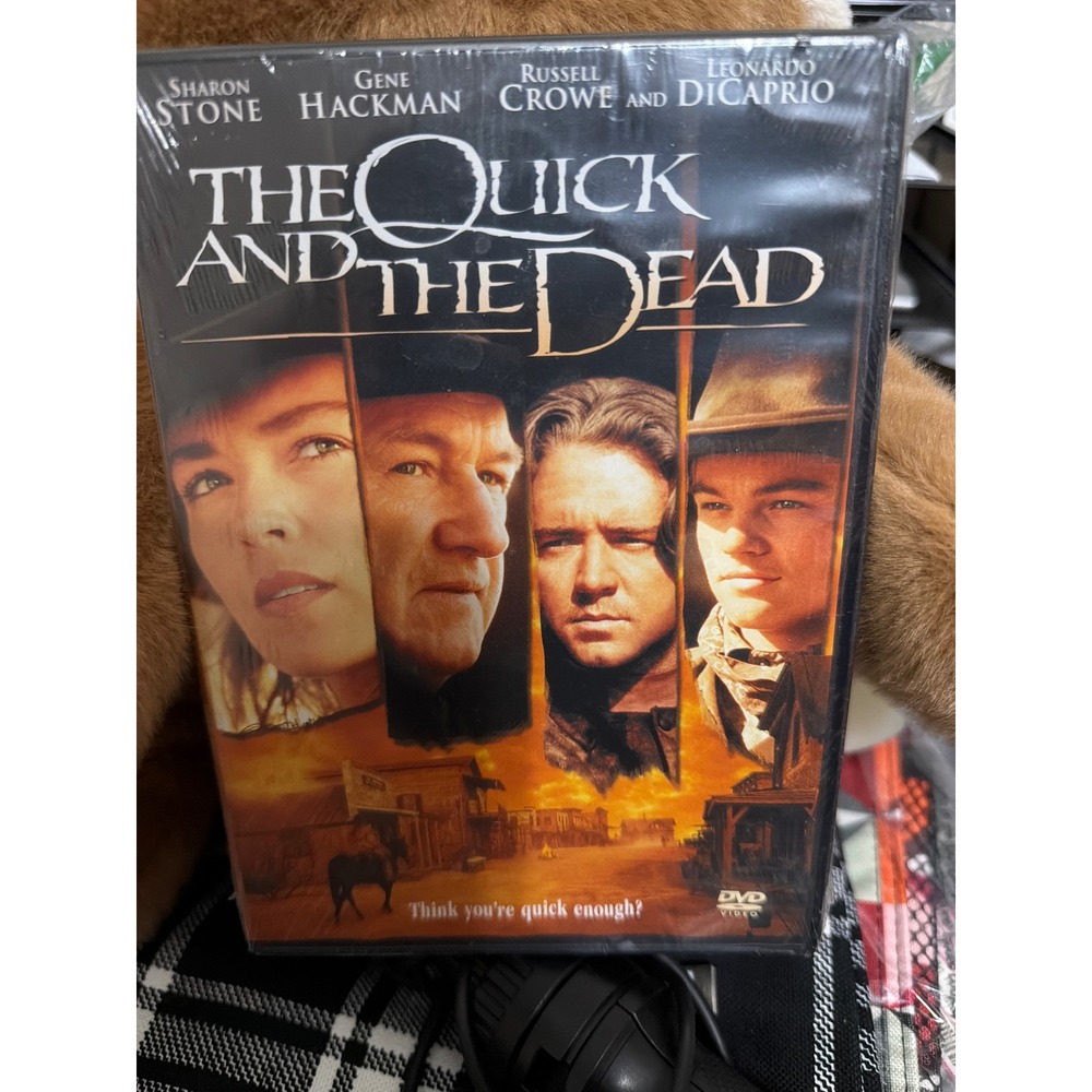 The Quick and the Dead DVD Sharon Stone Leonardo DiCaprio Western Movie New